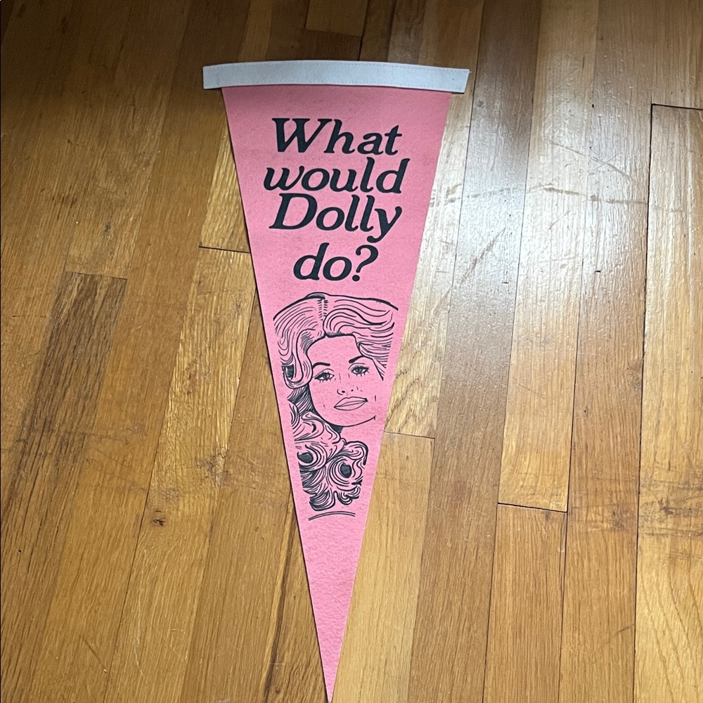 Dolly Parton Pennant Flag